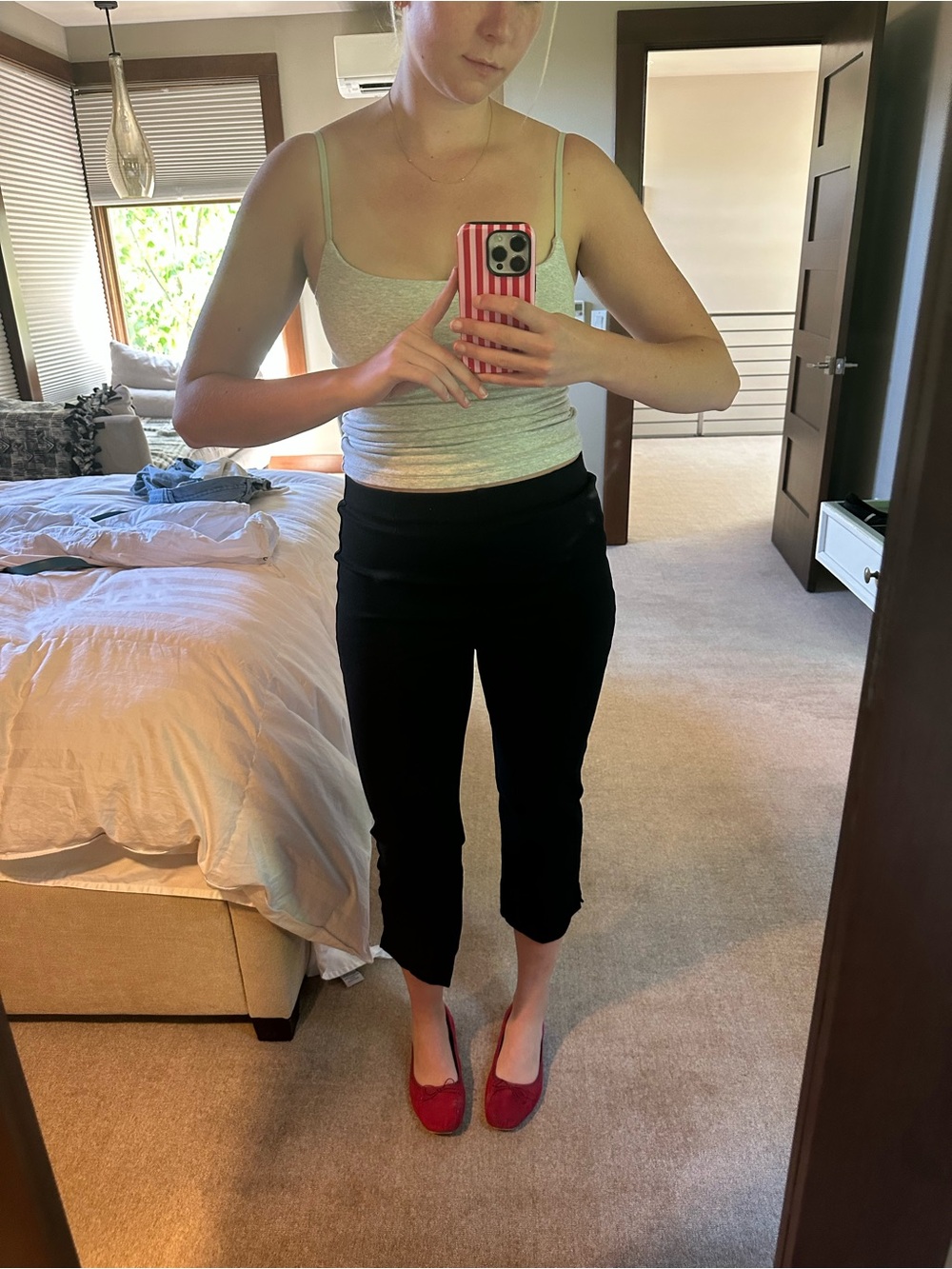 Banana Republic Black Cropped Capris - Tall